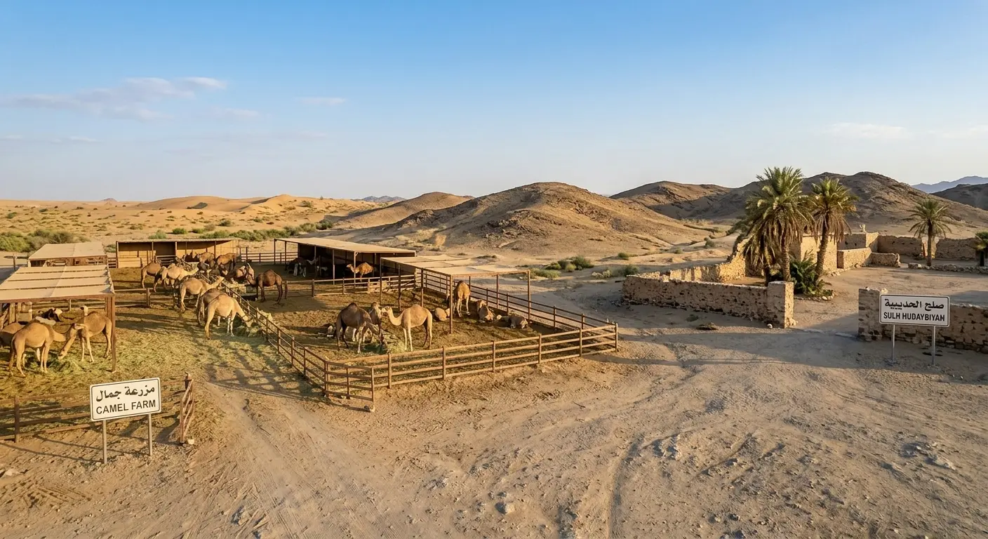 Camel Farm & Sulh Hudaybiyah
